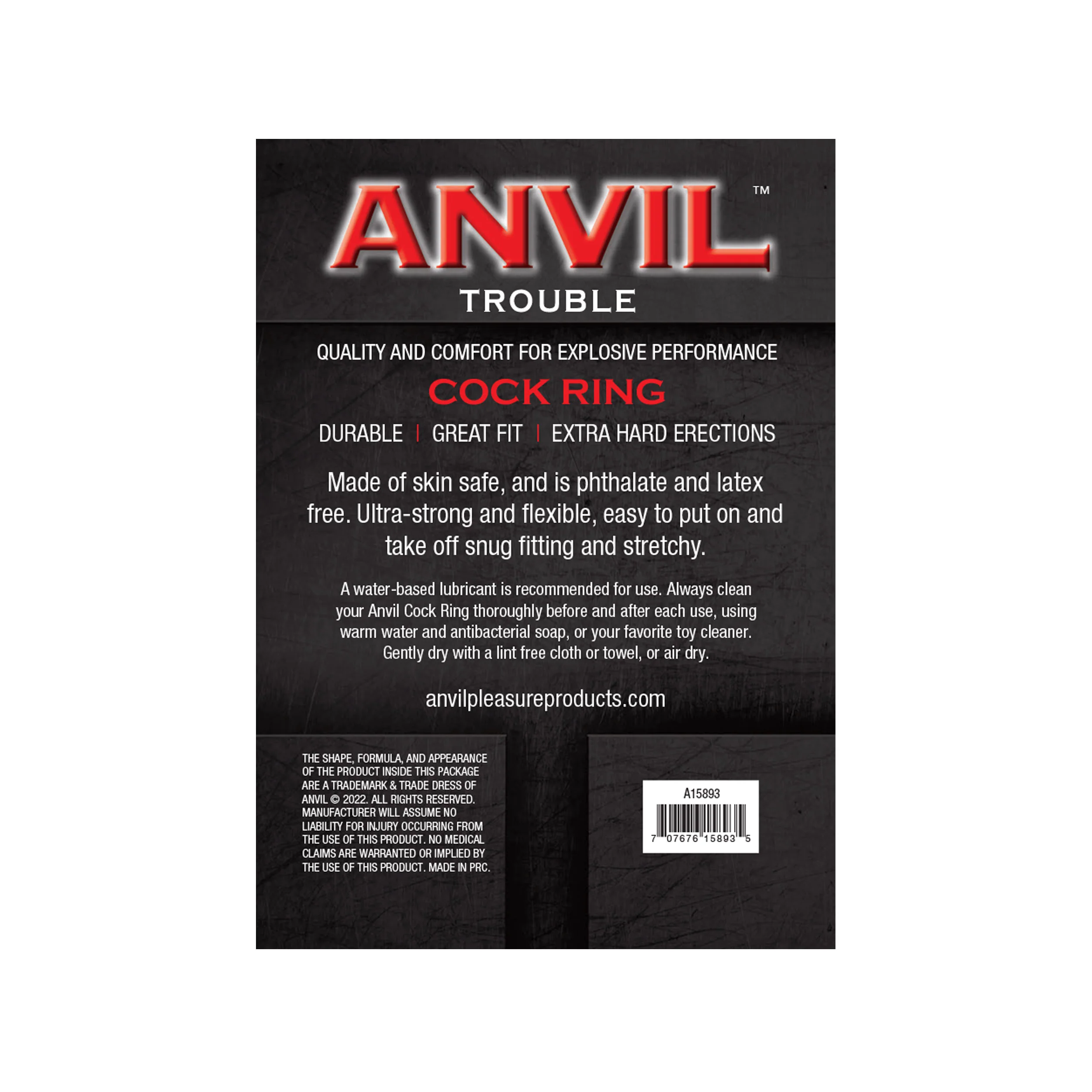 Anvil Trouble Cock Ring - Image 2