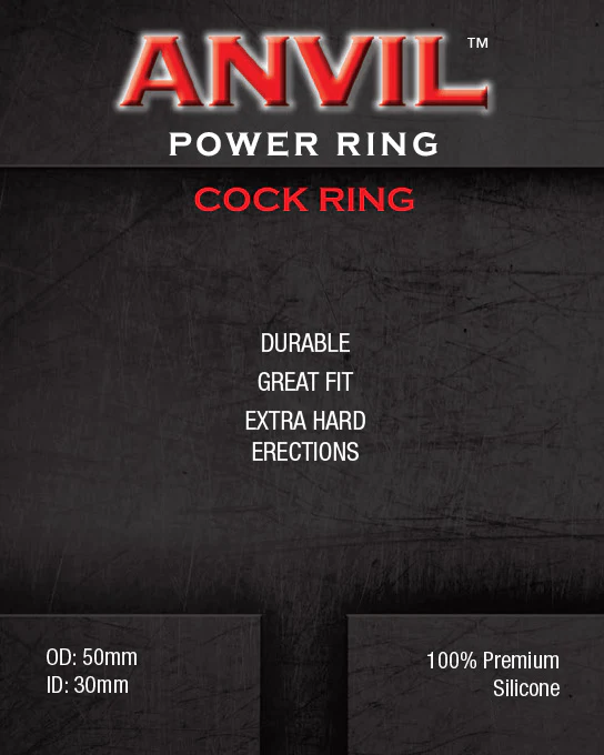 Anvil Yellow/Black Power Ring - Image 3