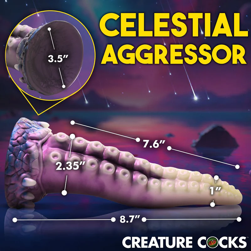 THE ASTROPUS TENTACLE SILICONE DILDO BY CREATURE COCKS - Image 6