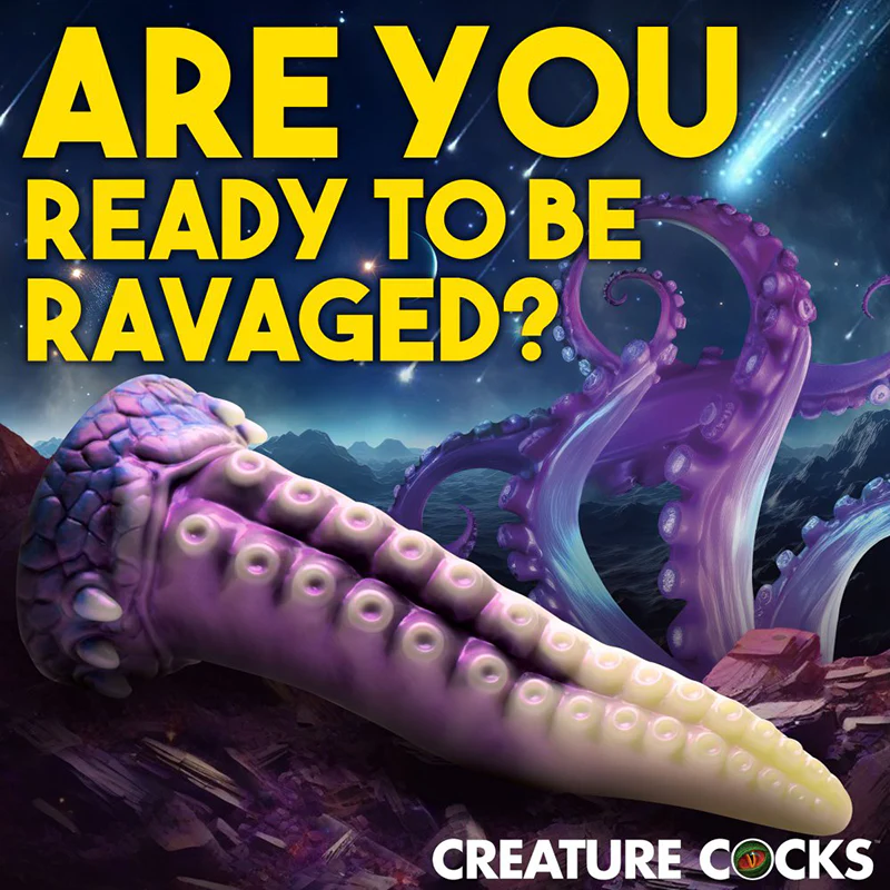 THE ASTROPUS TENTACLE SILICONE DILDO BY CREATURE COCKS - Image 7