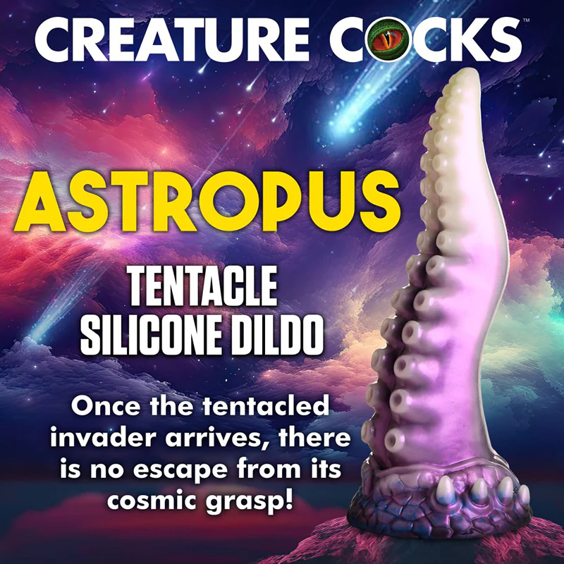 THE ASTROPUS TENTACLE SILICONE DILDO BY CREATURE COCKS - Image 8