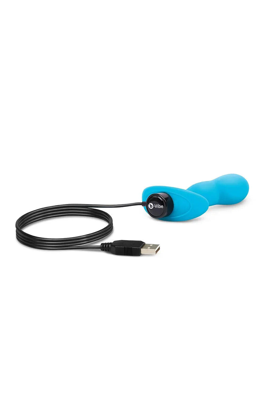 b-Vibe Remote Control P-Spot Snug Plug in Blue - Image 9