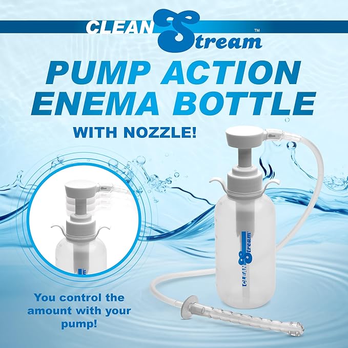 CleanStream Pump Action Enema Bottle with Nozzle - Image 5