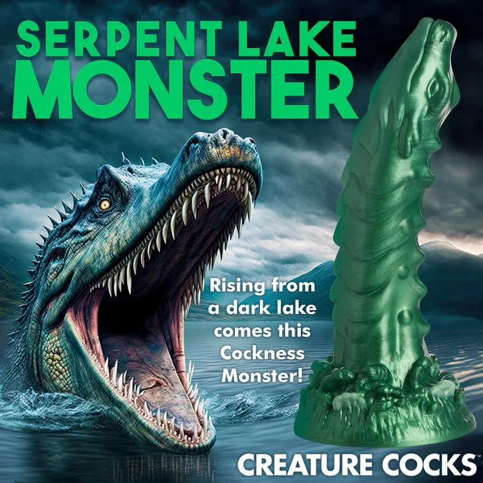COCKNESS MONSTER LAKE CREATURE SILICONE DILDO - Image 4