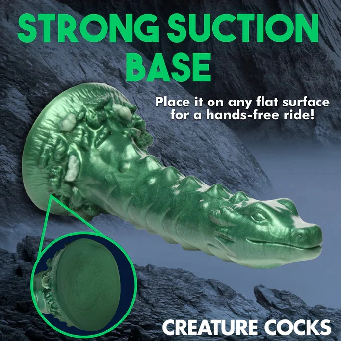 COCKNESS MONSTER LAKE CREATURE SILICONE DILDO - Image 9