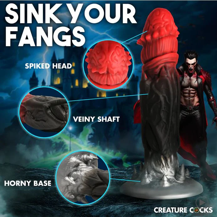 Creature Cocks Count Cockula Silicone Dildo - Image 6
