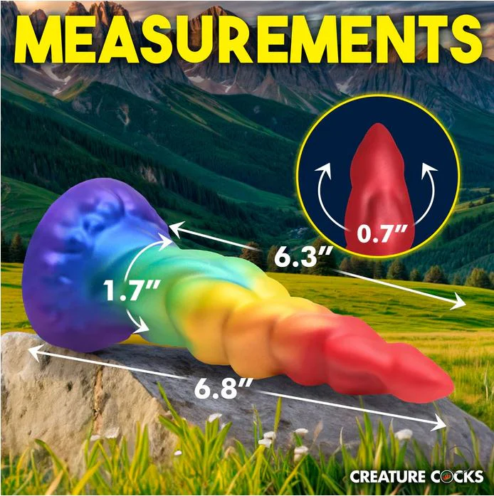 Creature Cocks Magic Rider Silicone Dildo - Image 4
