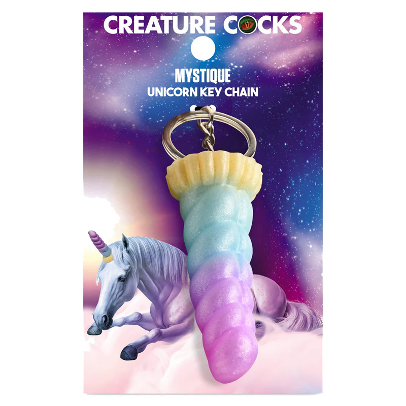 THE CREATURE COCKS MYSTIQUE UNICORN KEYCHAIN - Image 2
