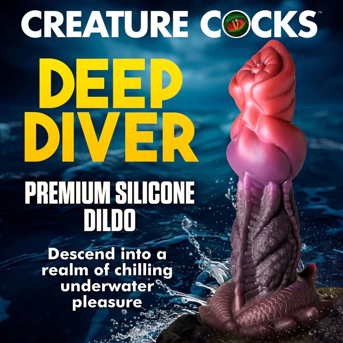 DEEP DIVER SILICONE DILDO - Image 3