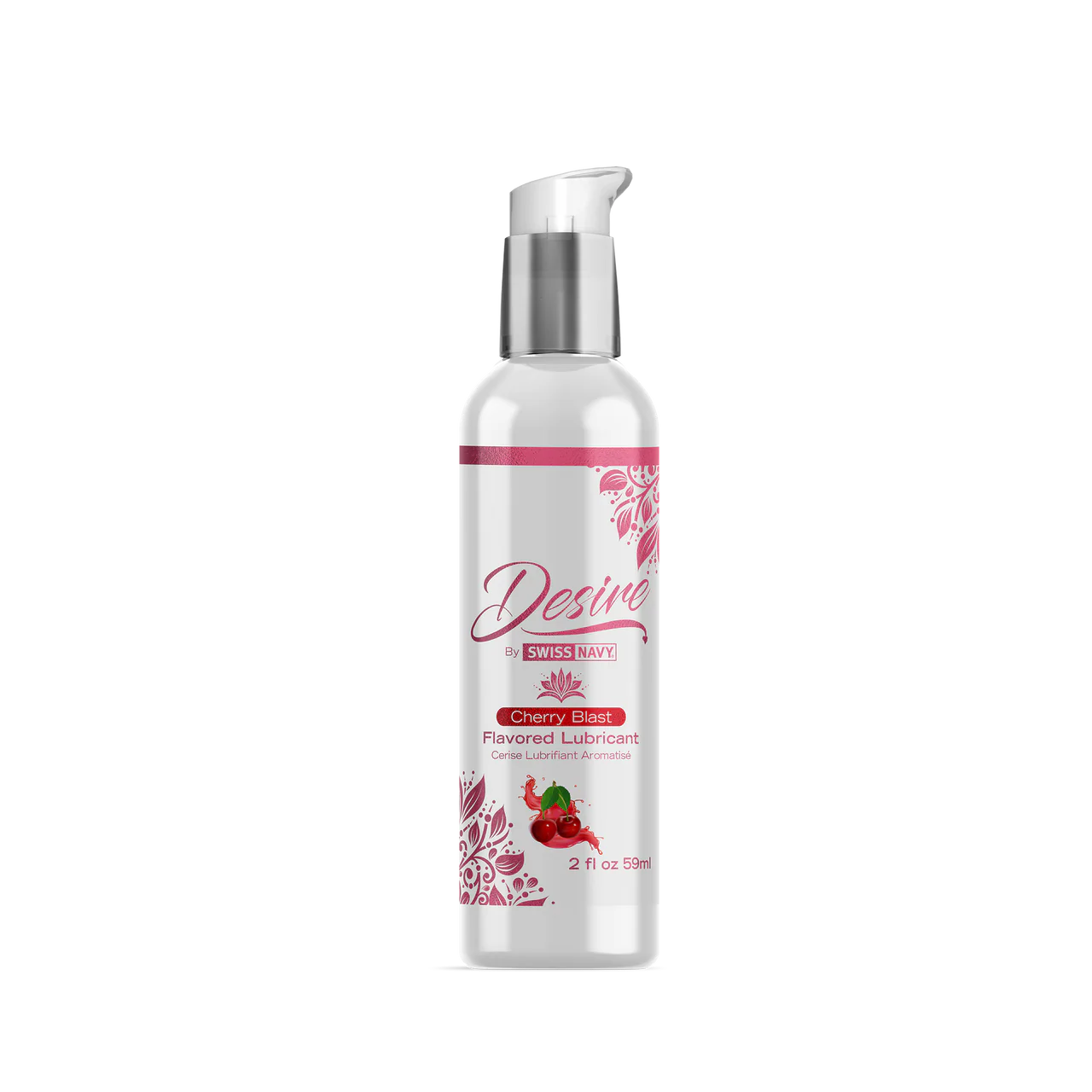 Swiss Navy Desire Cherry Blast Flavored Lubricant - 2 oz