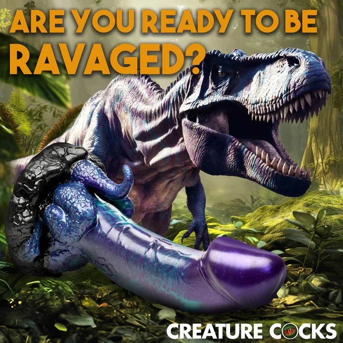 DINO DICK DINOSAUR SILICONE DILDO - Image 4