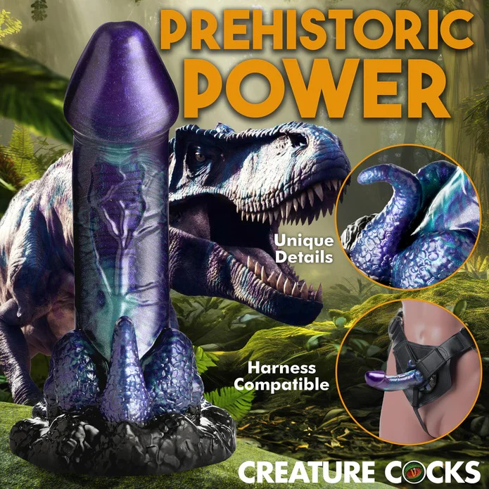 DINO DICK DINOSAUR SILICONE DILDO - Image 7