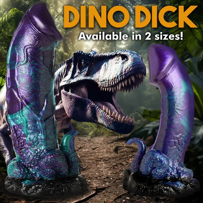 DINO DICK DINOSAUR SILICONE DILDO - Image 9