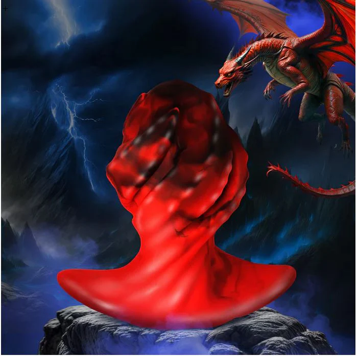 Creature Cocks Dragonspawn Silicone Butt Plug - Medium - Image 3