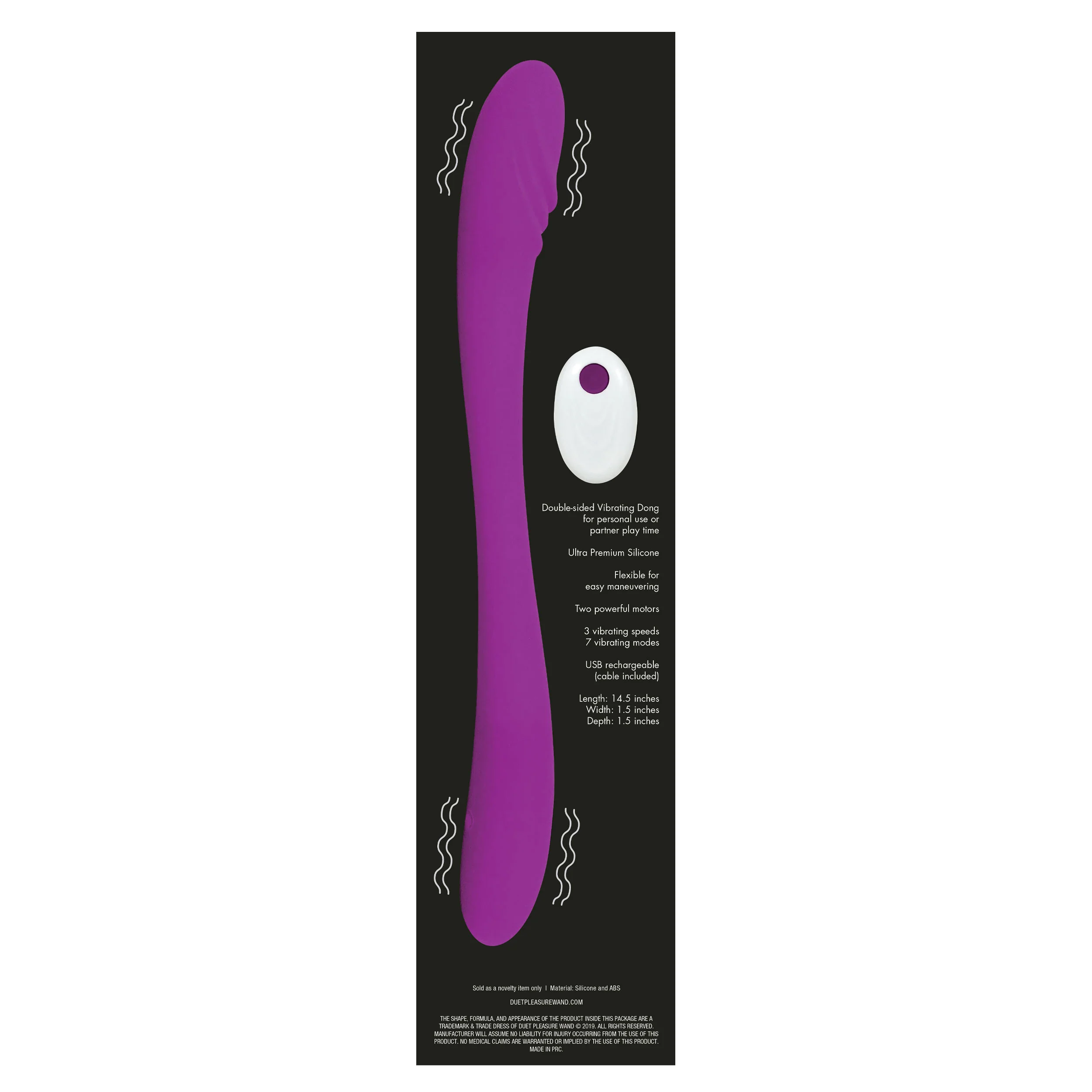Duet Double Dong w/Remote - Image 3