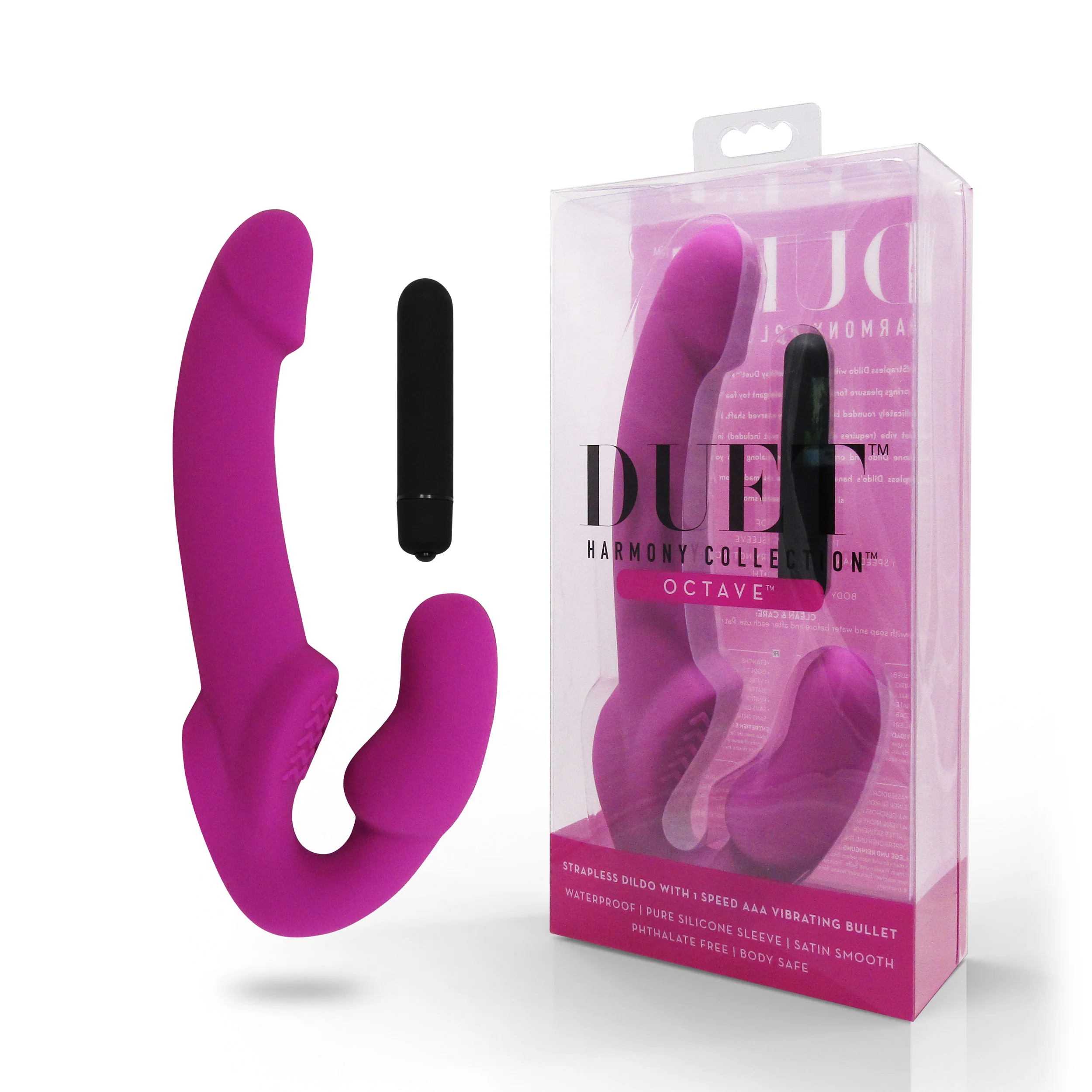 Duet Harmony - Octave Strapless Dildo - Image 3