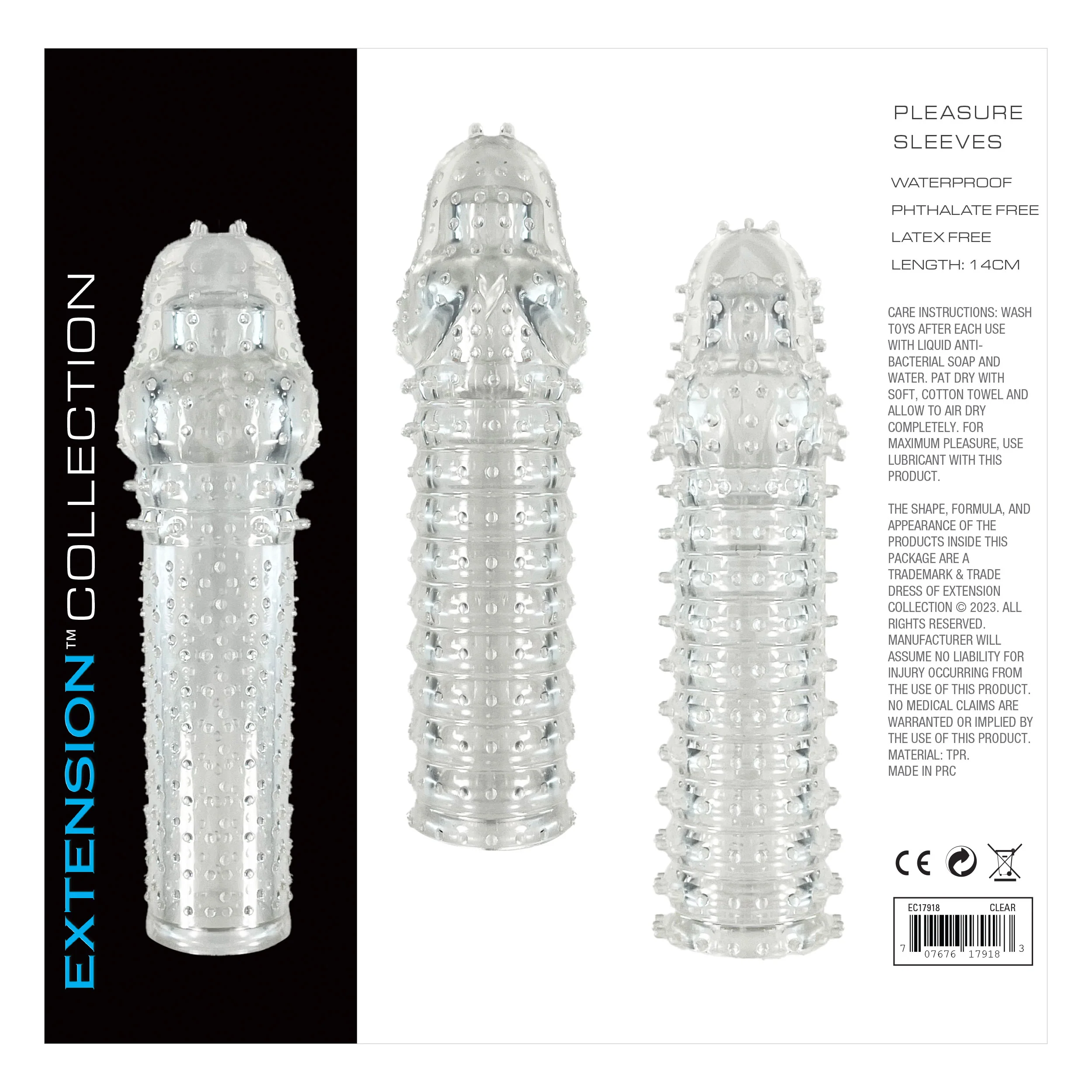 Extension Collection Penis Extension Set - Clear - Image 10