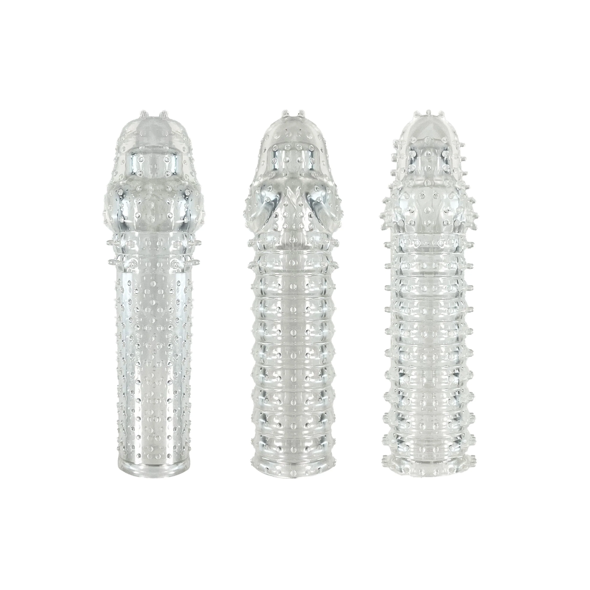 Extension Collection Penis Extension Set - Clear - Image 2