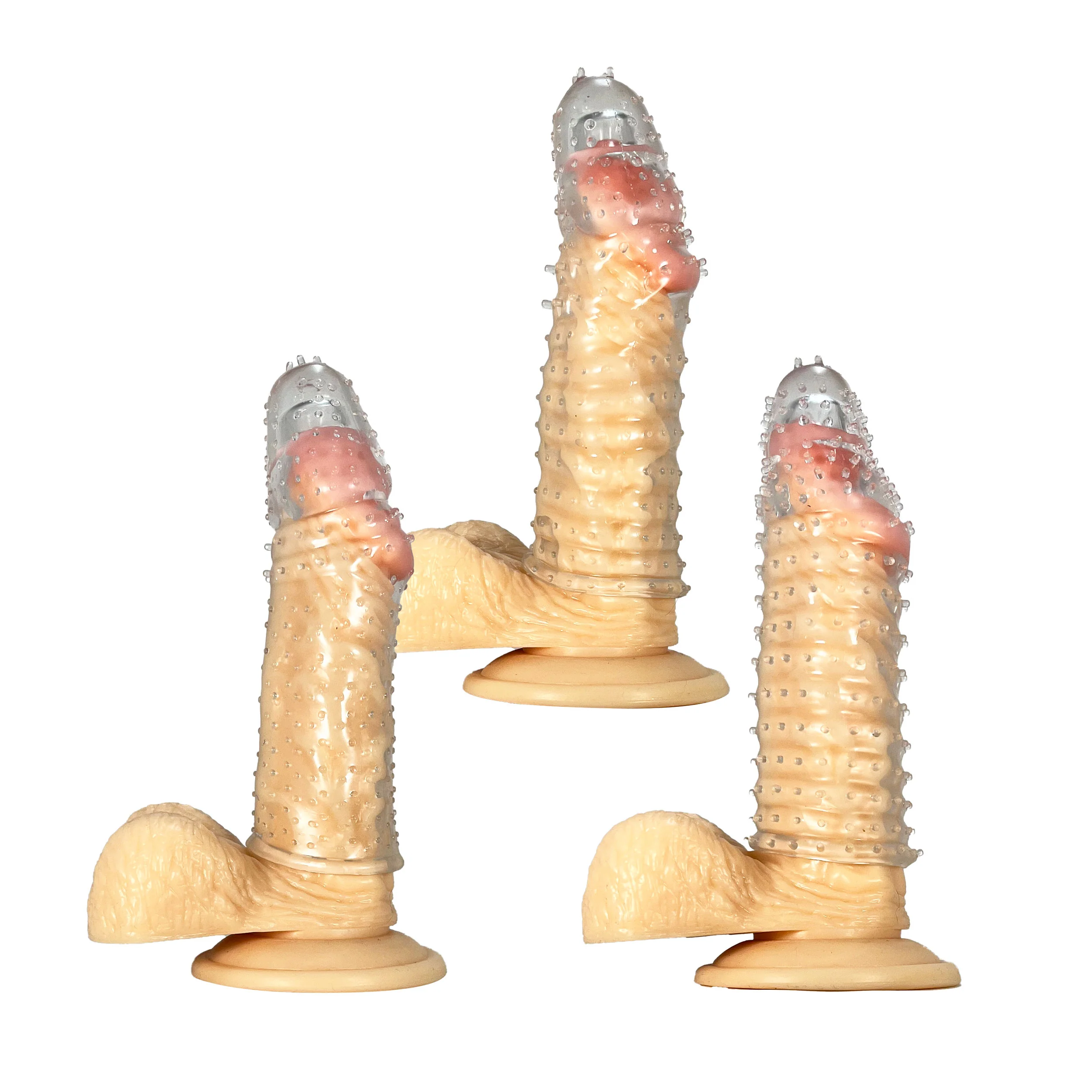 Extension Collection Penis Extension Set - Clear - Image 4
