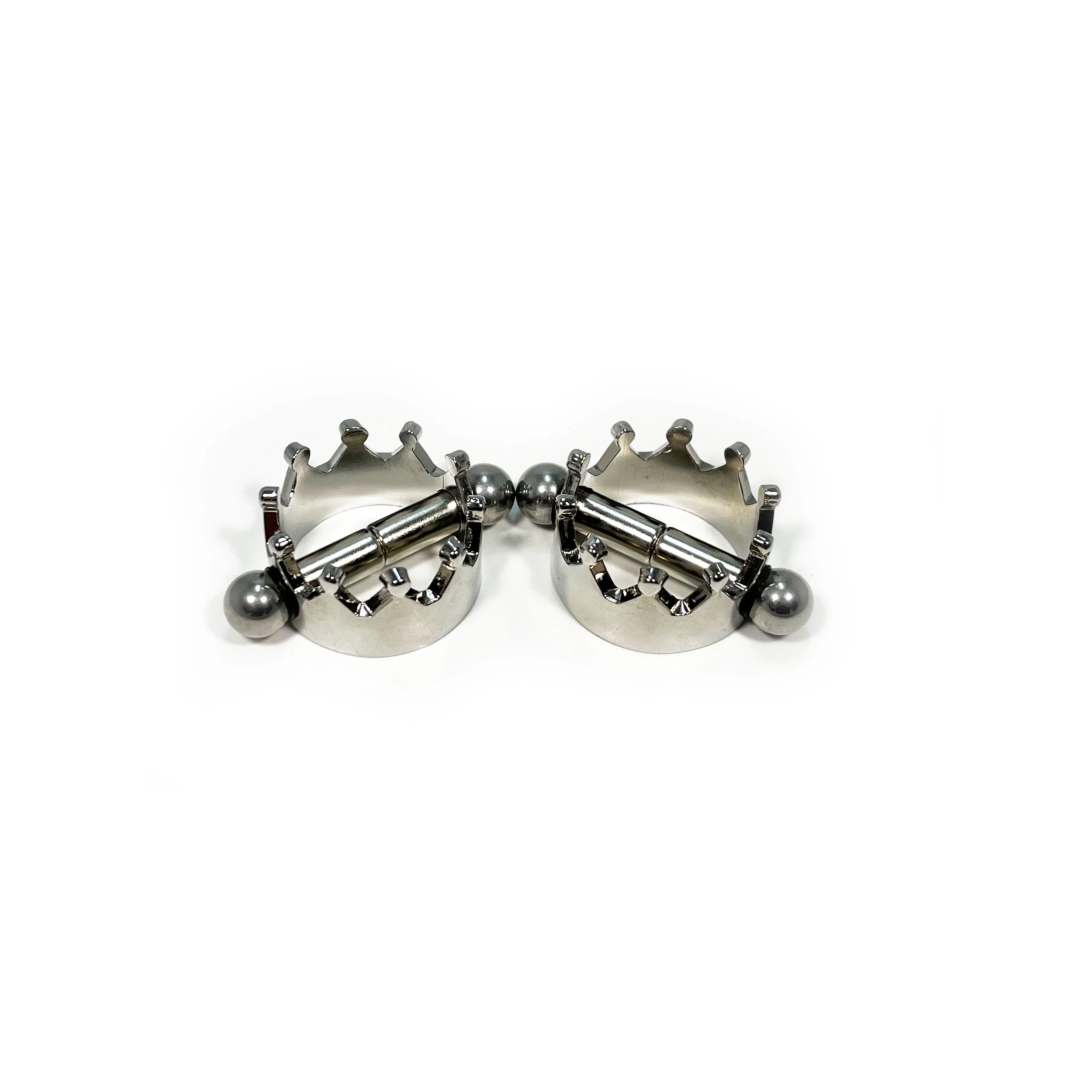 Fetish Pleasure Play Nipple Clamp Crown Shaped - Image 5