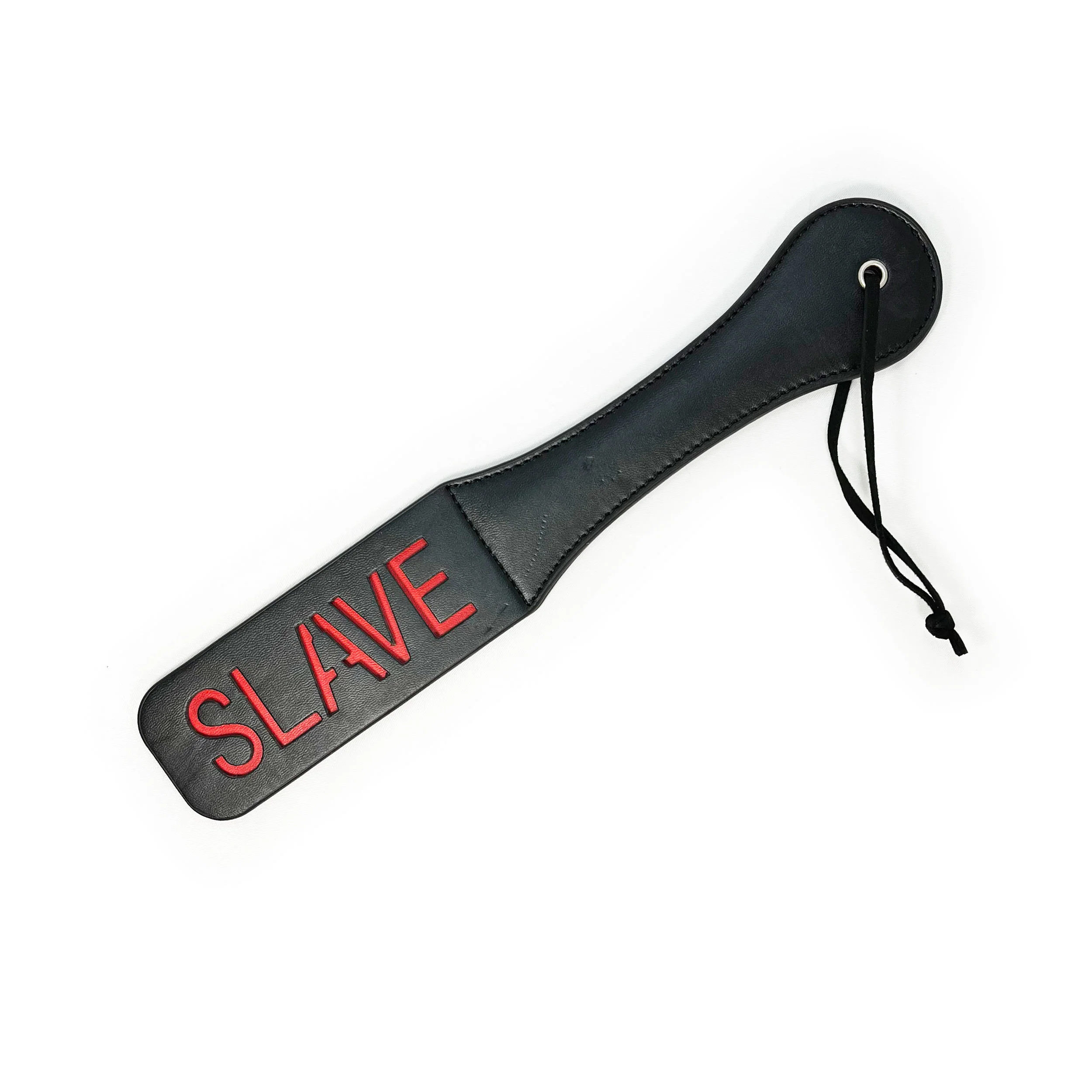 Fetish Pleasure Play Slave Paddle Black - Image 2