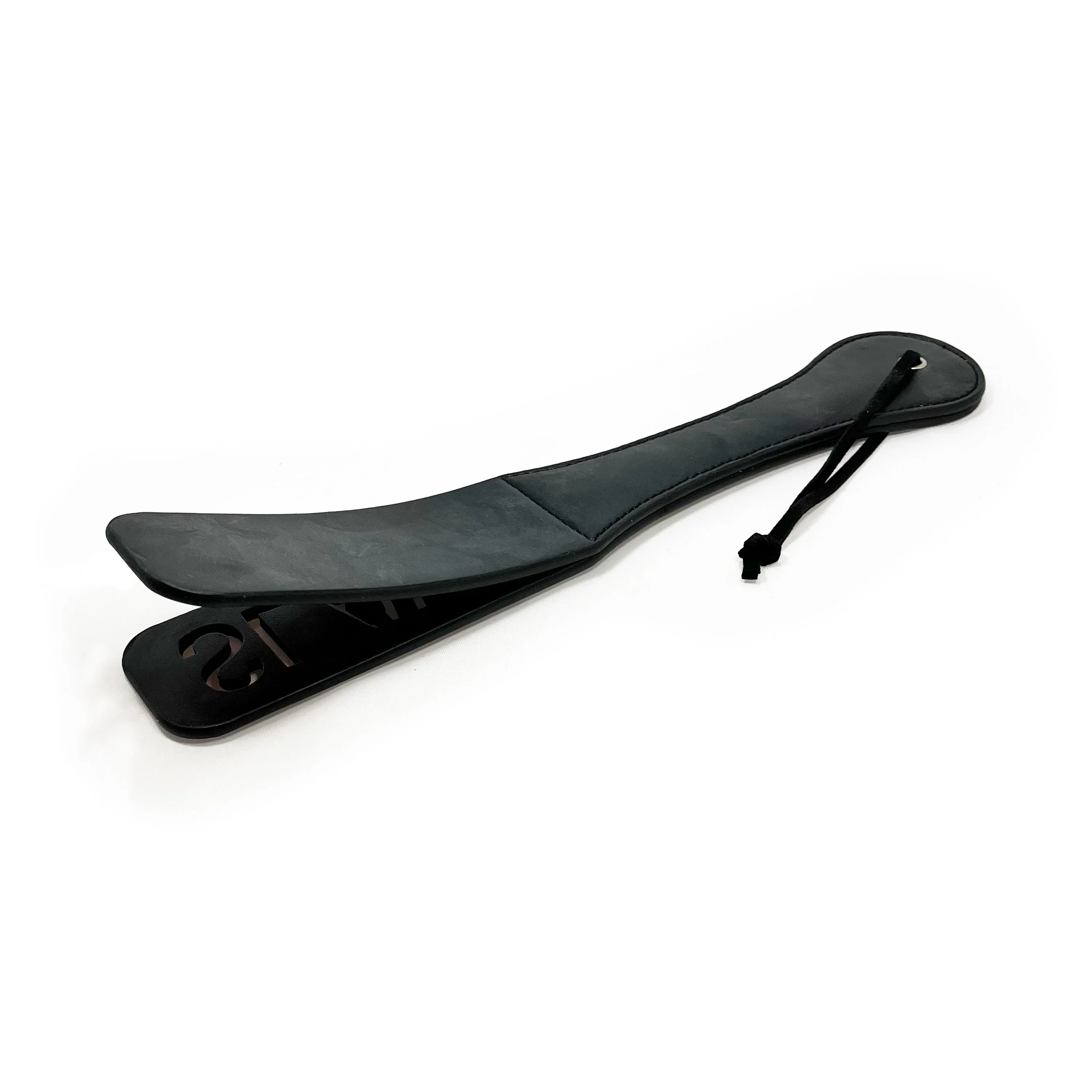 Fetish Pleasure Play Slave Paddle Black - Image 3