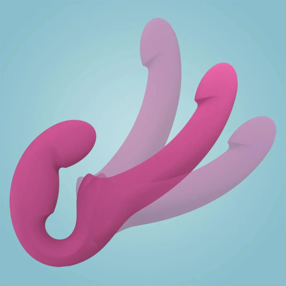 FUN FACTORY SHARE LITE POSABLE DOUBLE-SIDED DILDO - Image 3