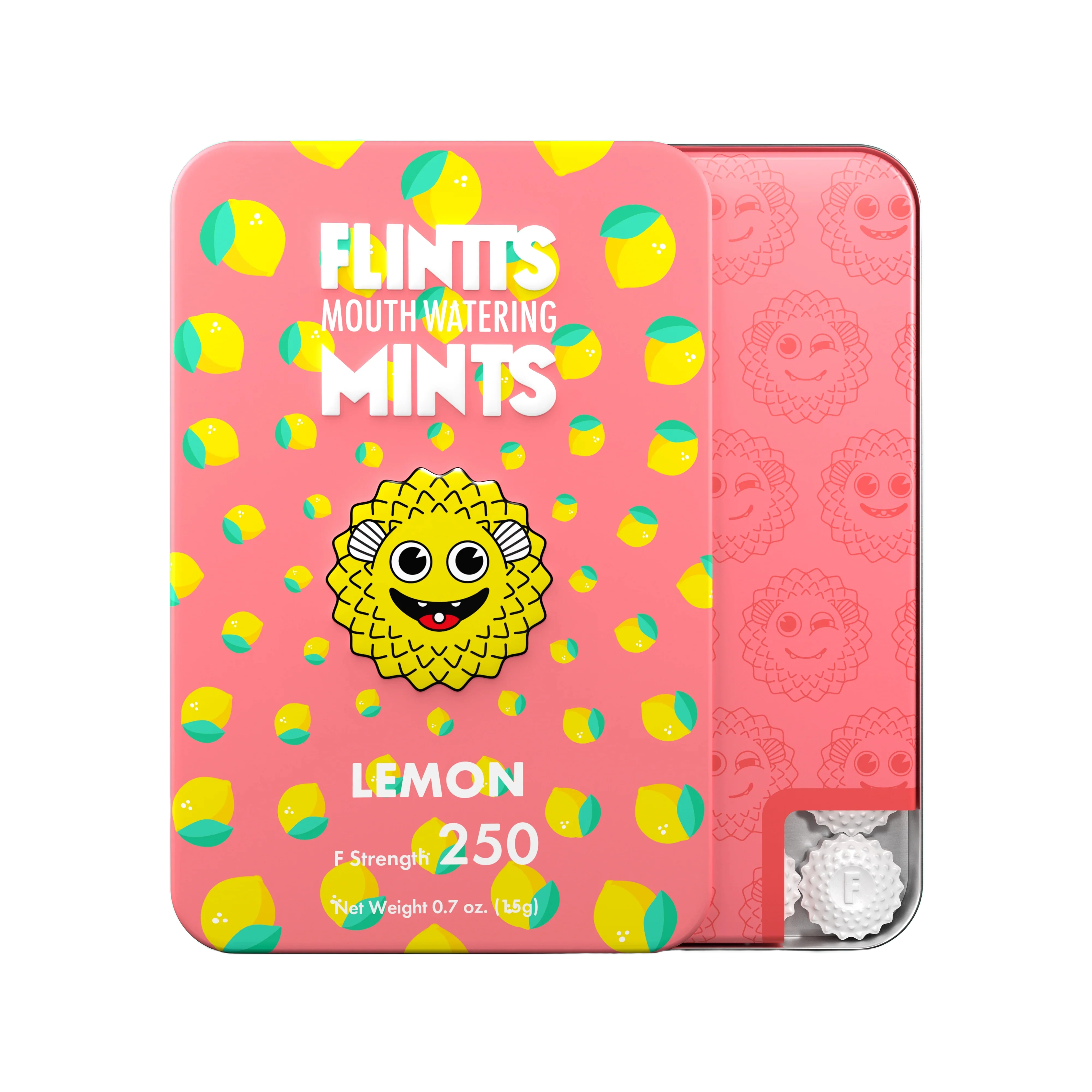 Flintts Mouth Watering Mints in Lemon - F Strength 250
