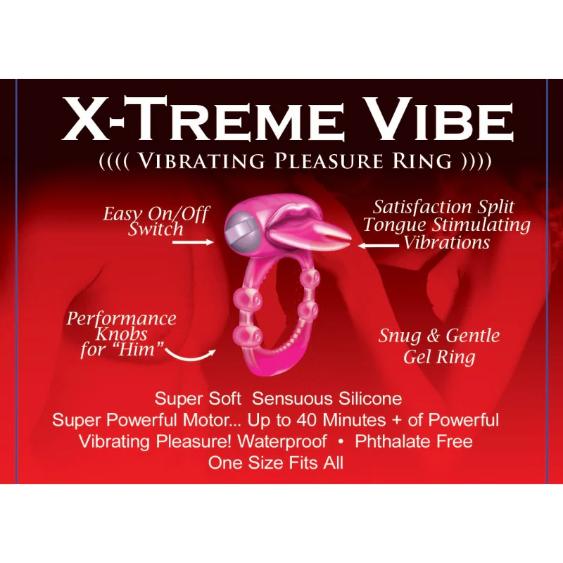 Forked Tongue Vibrating Cock Ring - Image 2