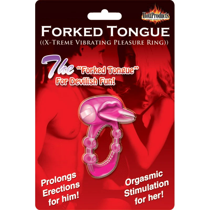Forked Tongue Vibrating Cock Ring - Image 3