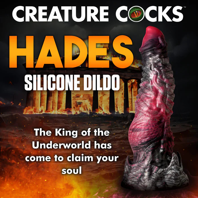 HADES SILICONE DILDO - LARGE - Image 4