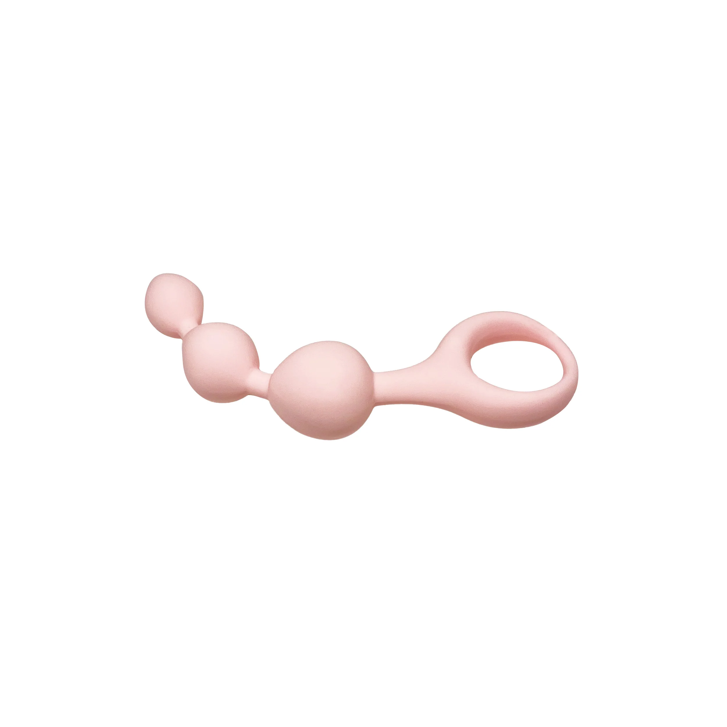 Hook N' Up Beaded Butt Plug - Pink - Image 2