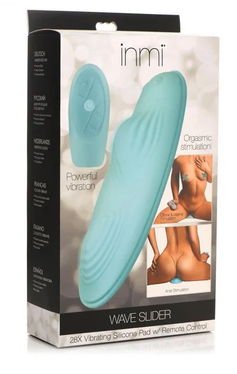 Inmi Wave Slider 28X Vibrating Silicone Grinder Pad with Remote Control - Image 5