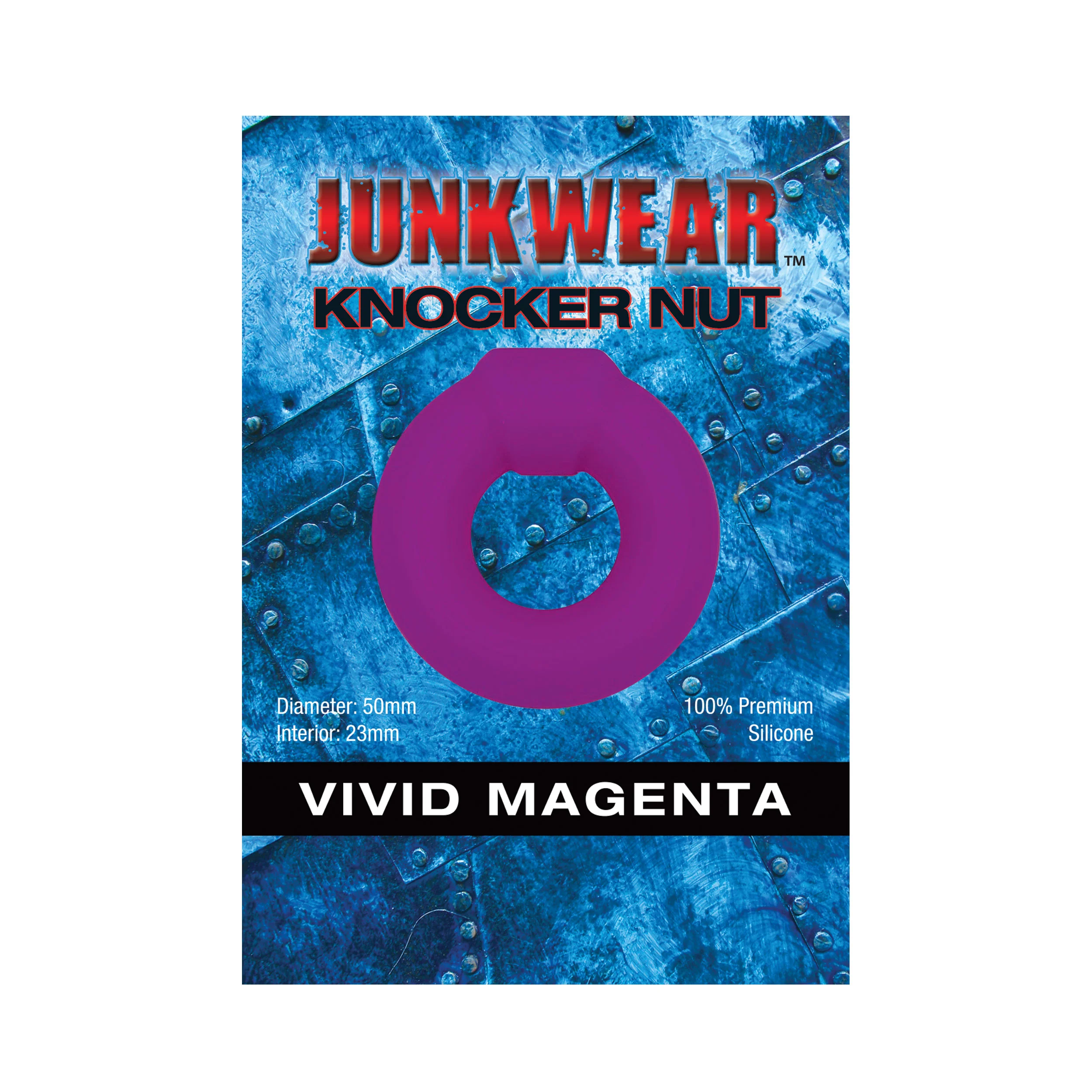 Junkwear Knocker Nut Ring - Magenta - Image 4