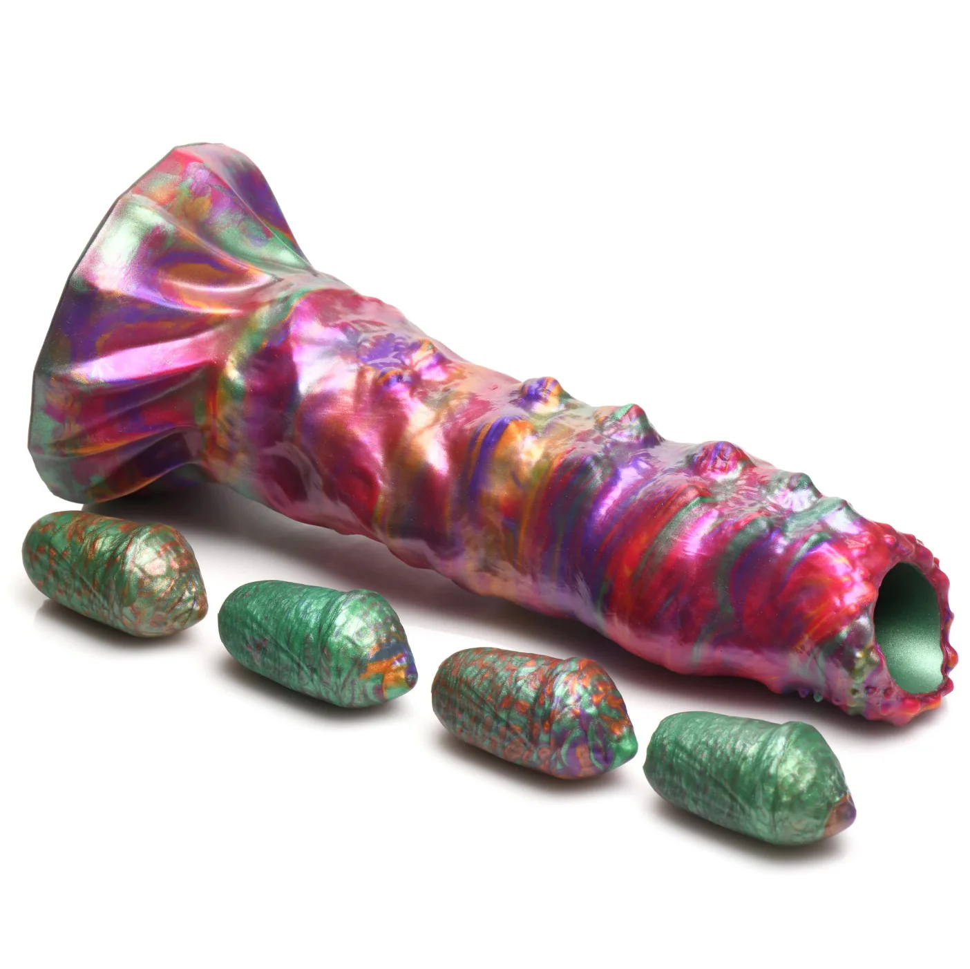 Alien Larva Ovipositor Dildo w/ Eggs by Creature Cocks - Image 5