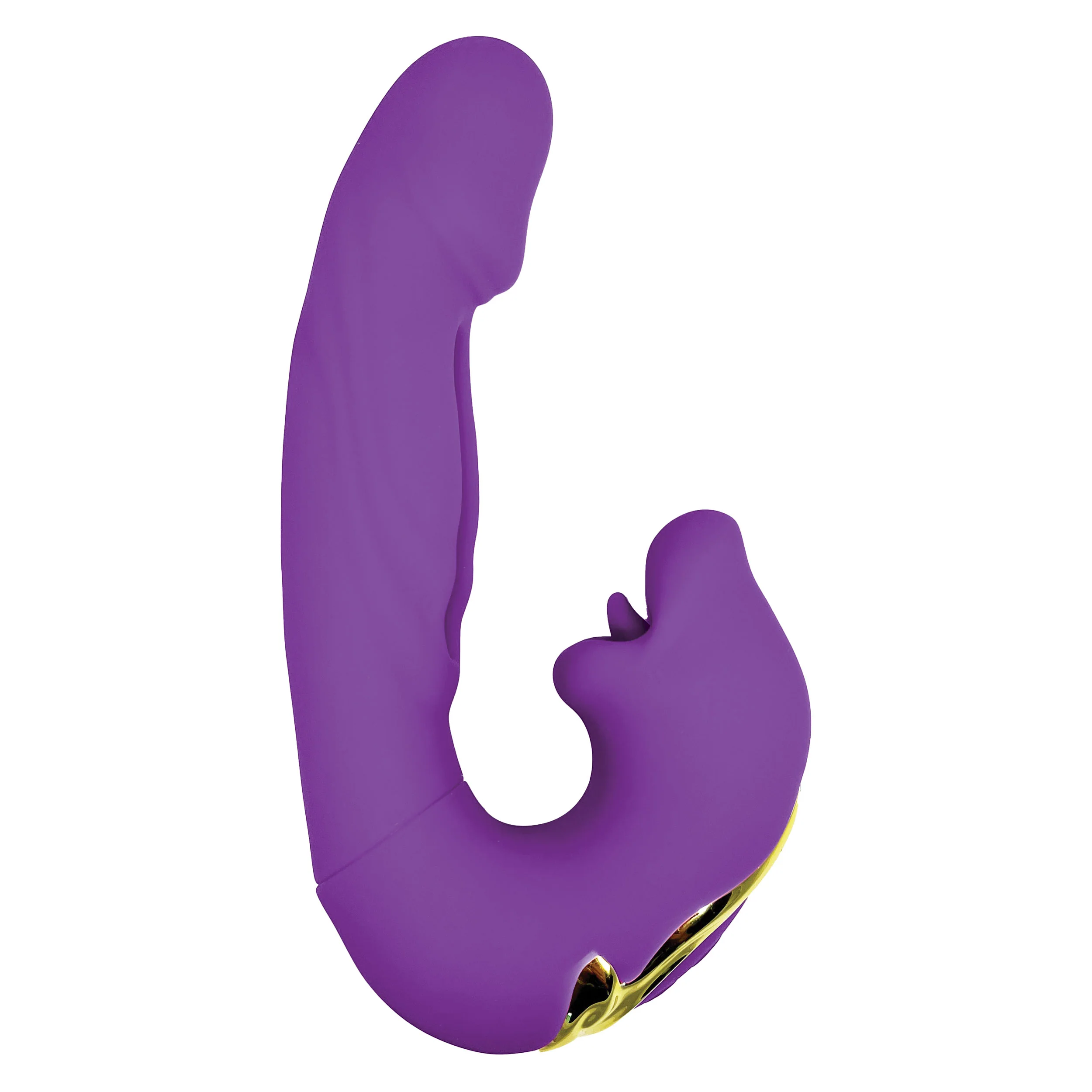 Le Caresse Vaciller Triple Function Super Soft Vibrator in Purple - Image 2