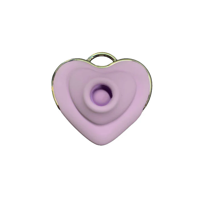 Le Heart Suction Vibe in Purple
