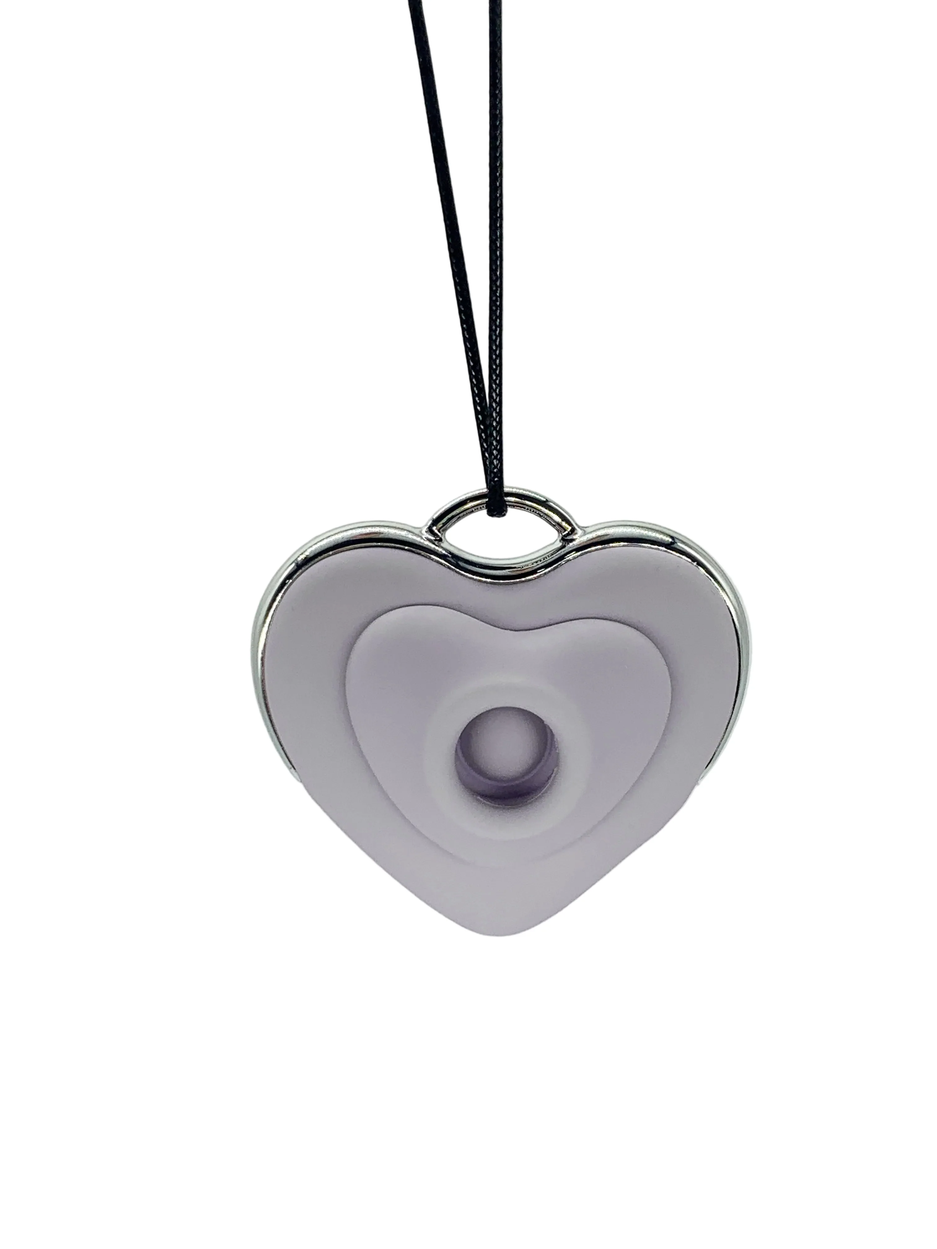 Le Heart Suction Vibe in Purple - Image 2