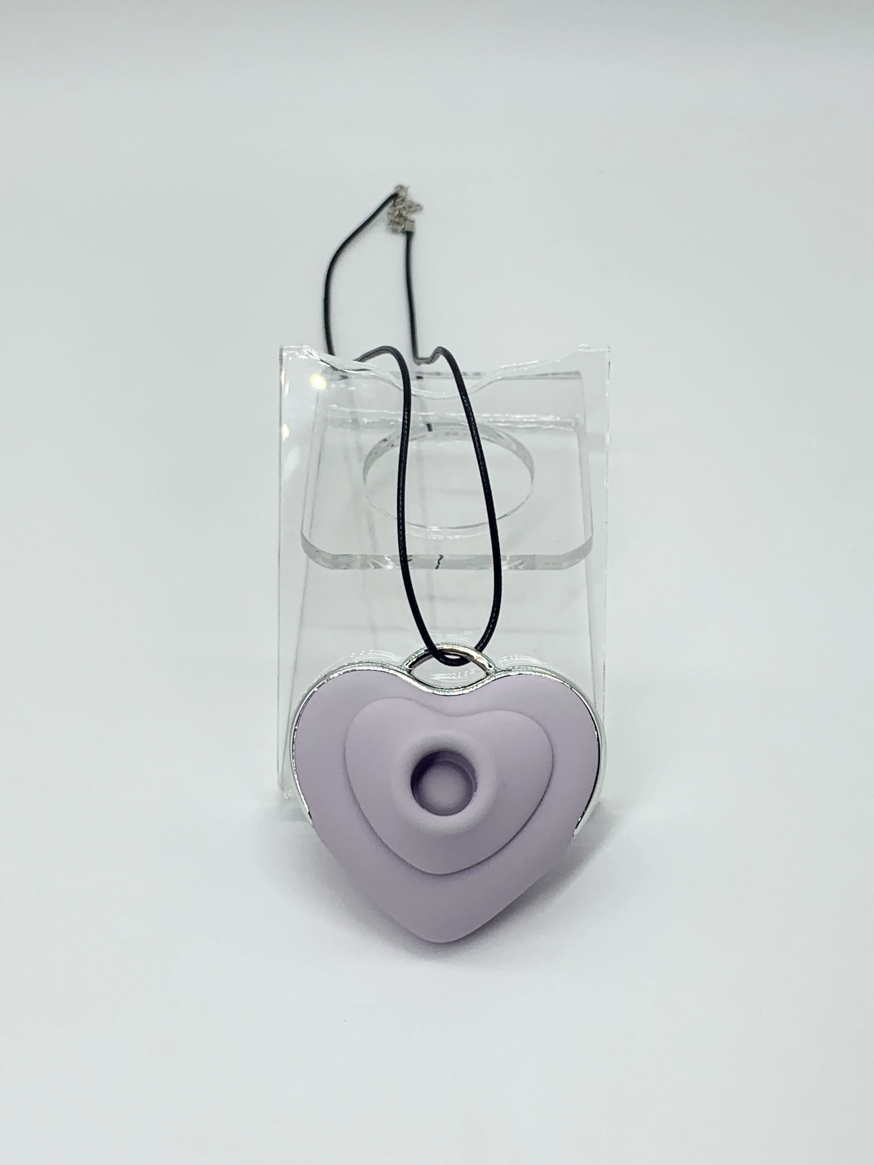 Le Heart Suction Vibe in Purple - Image 4