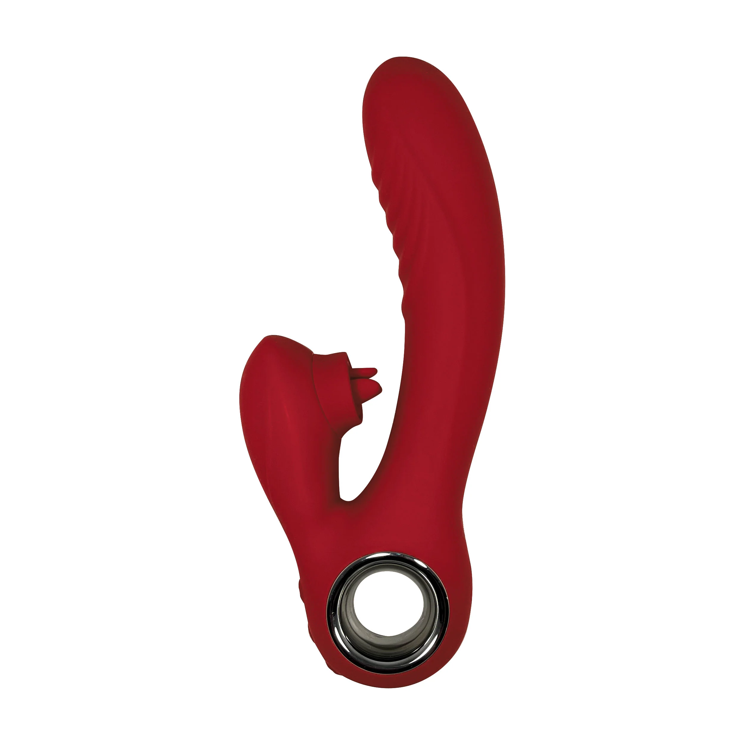 THE LE RABBIT DUAL ACTION VIBRATOR - RED - Image 2