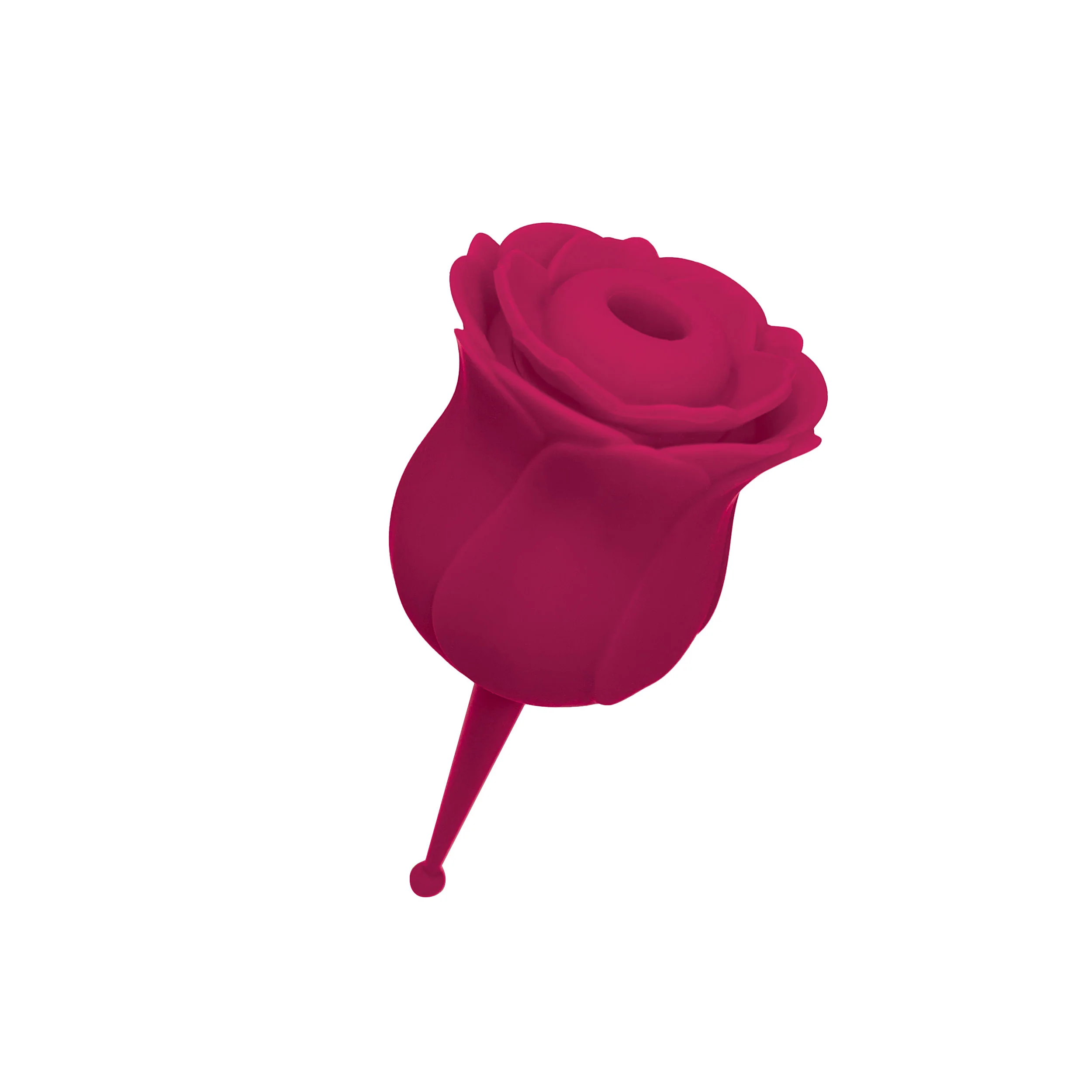 THE LE ROSE COLLECTION STIM AIR PULSATION VIBRATING MASSAGER - CERISE - Image 2