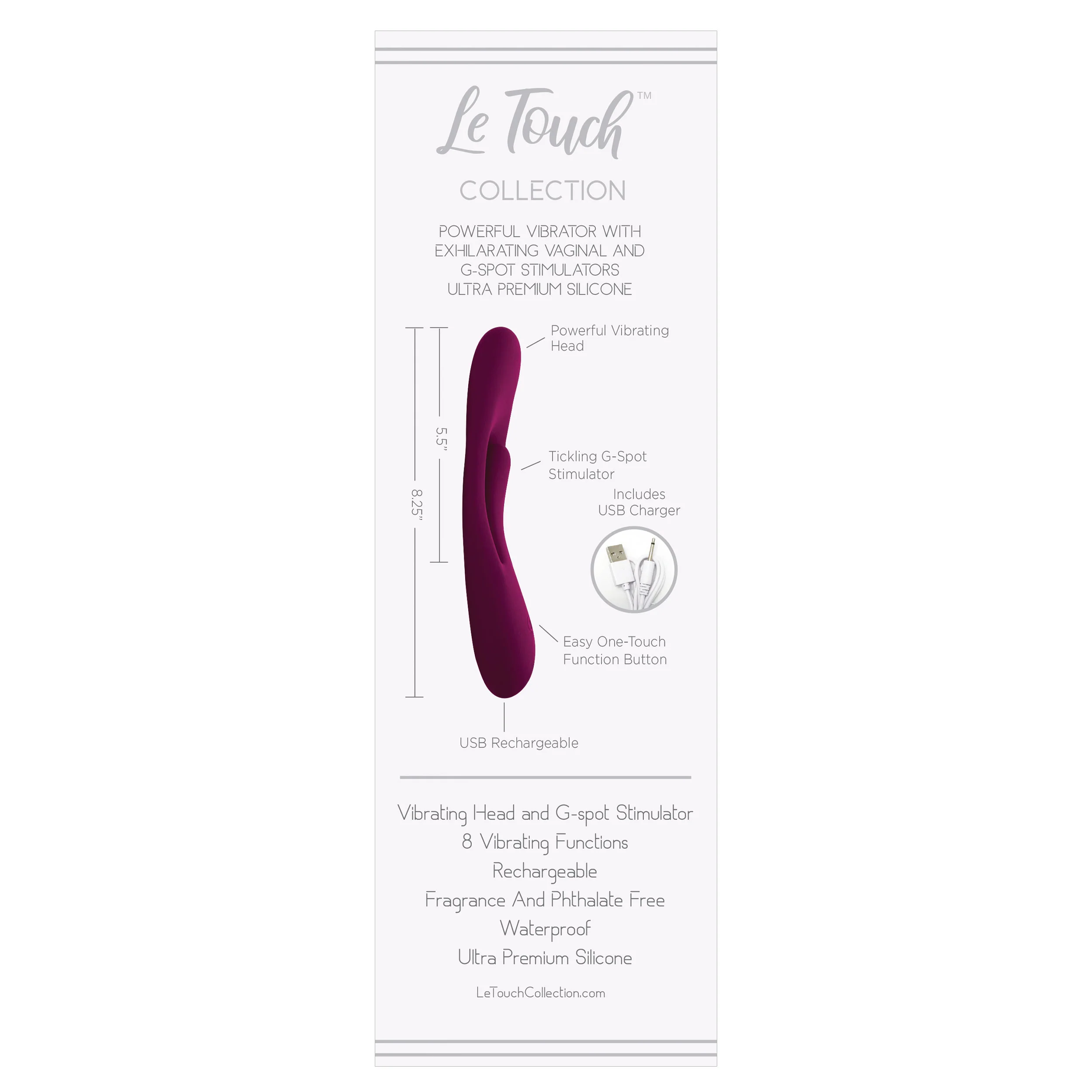 Le Touch Flicker Touche Vibrator - Image 3