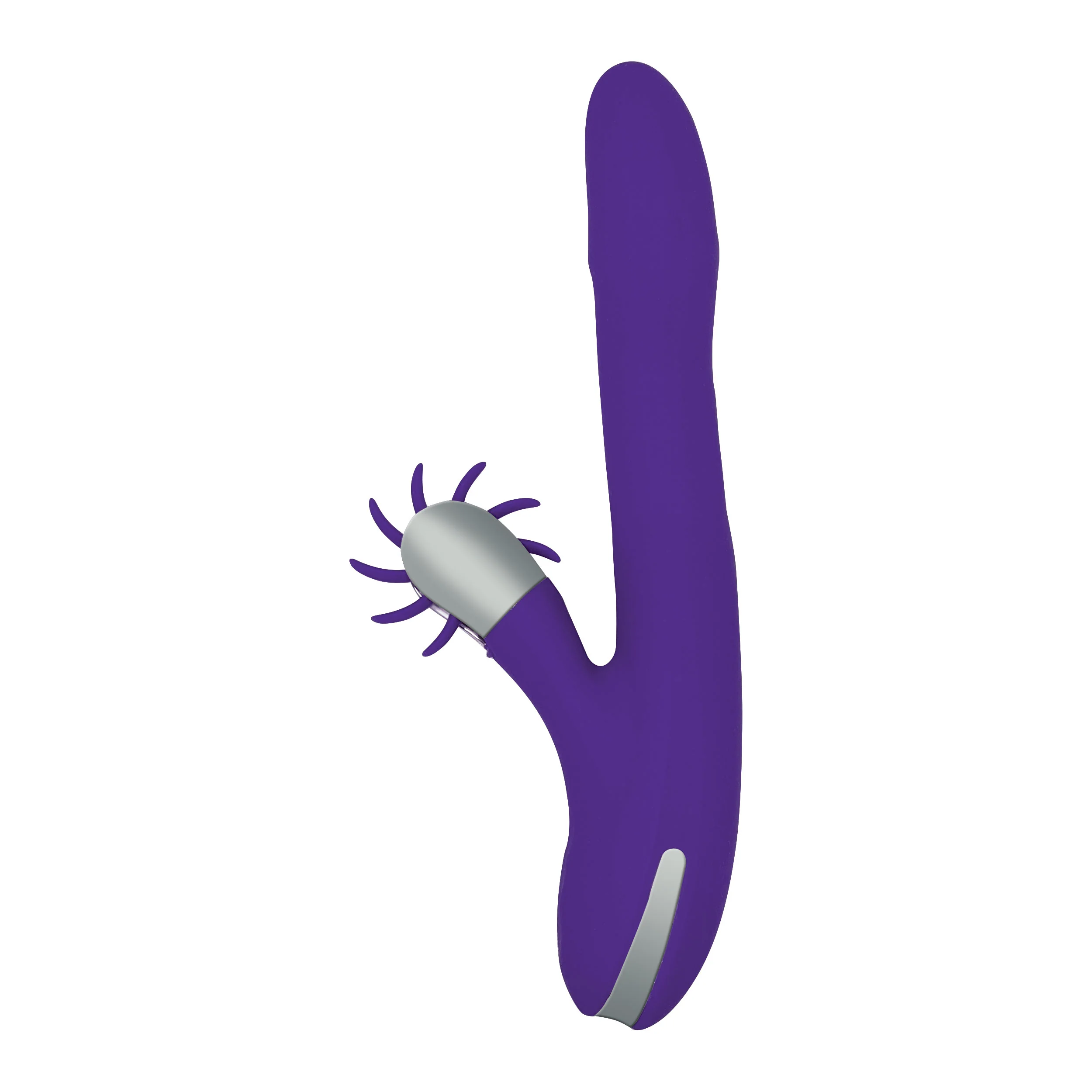 THE LE TWIRL DUAL ACTION RABBIT VIBRATOR - PURPLE - Image 2