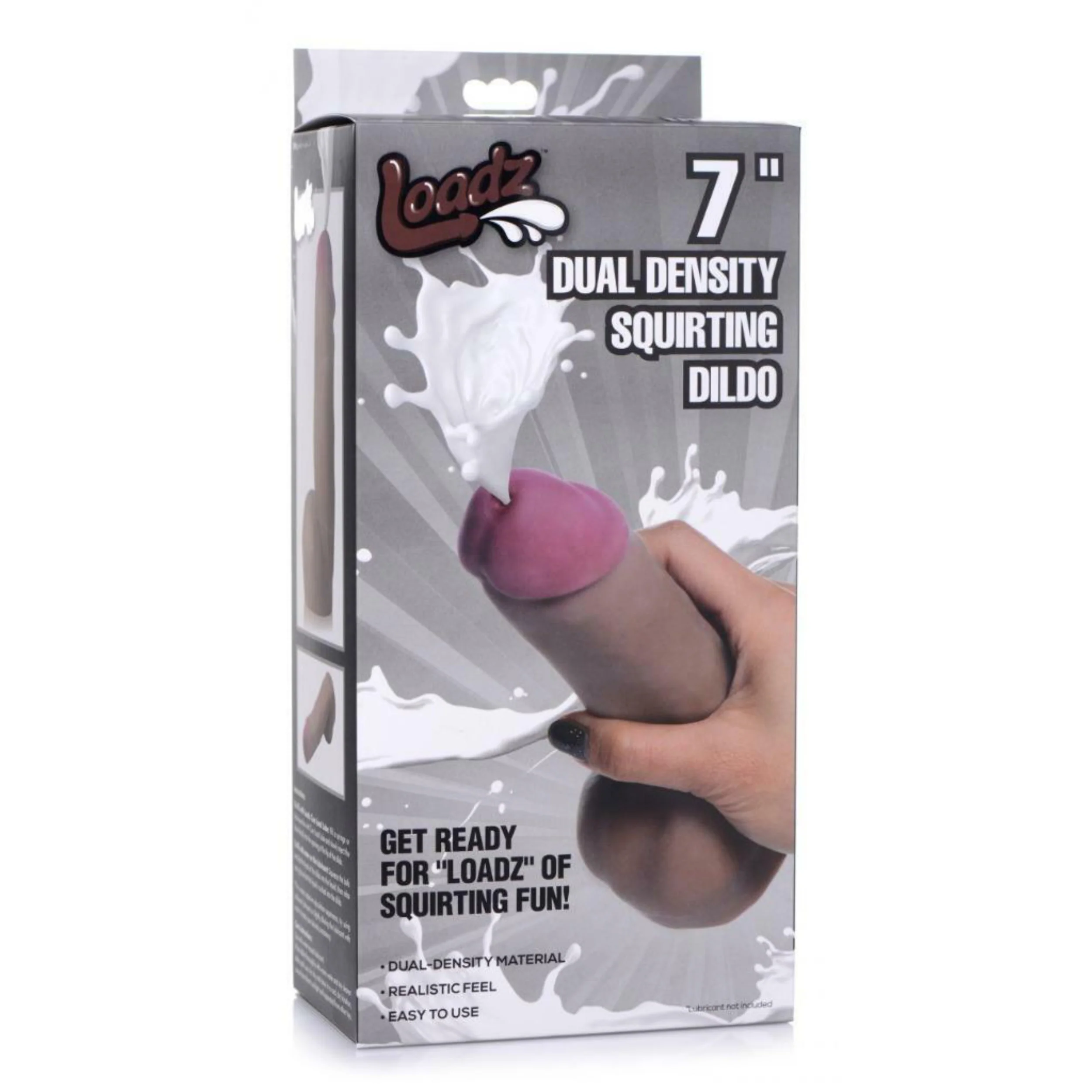Loadz 7 Inch Squirting Brown Dildo - Image 5
