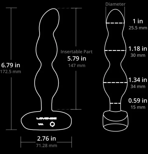 LOVENSE RIDGE ROTATING AND VIBRATING ANAL BEADS - Image 8