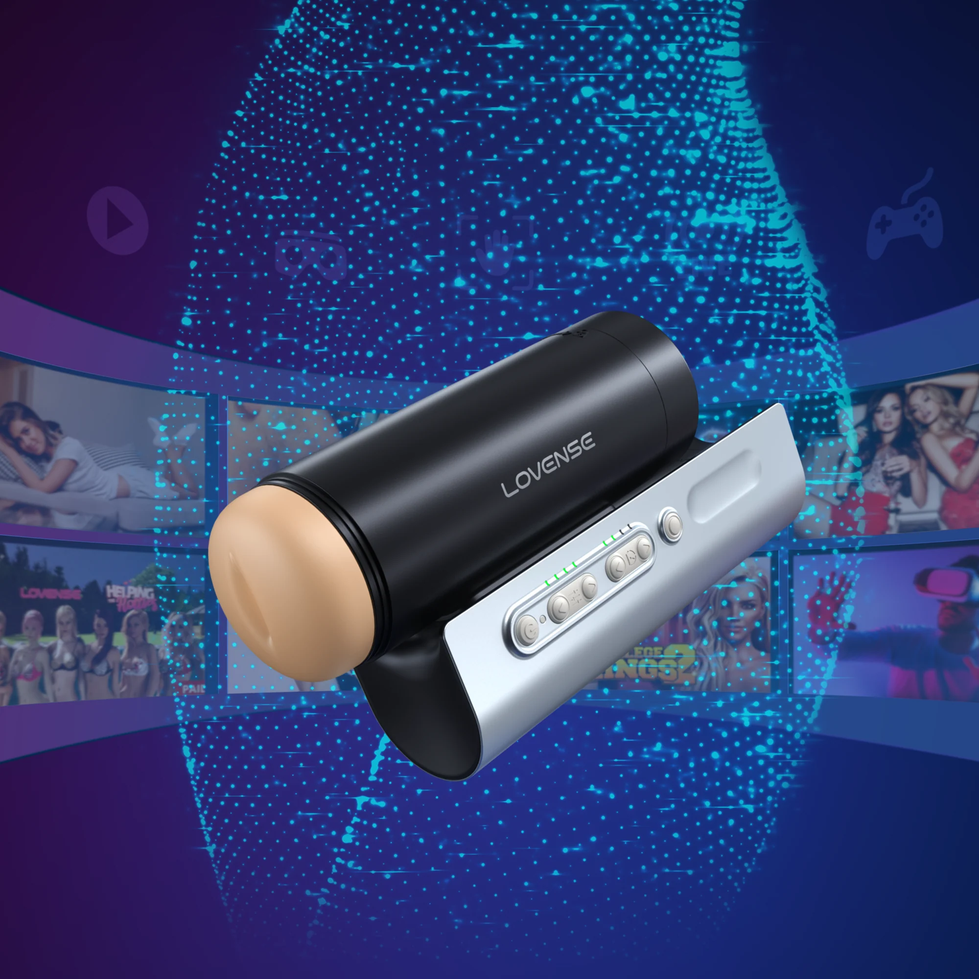 Lovense Solace Pro AI Powered Thrusting Masturbator - Image 7