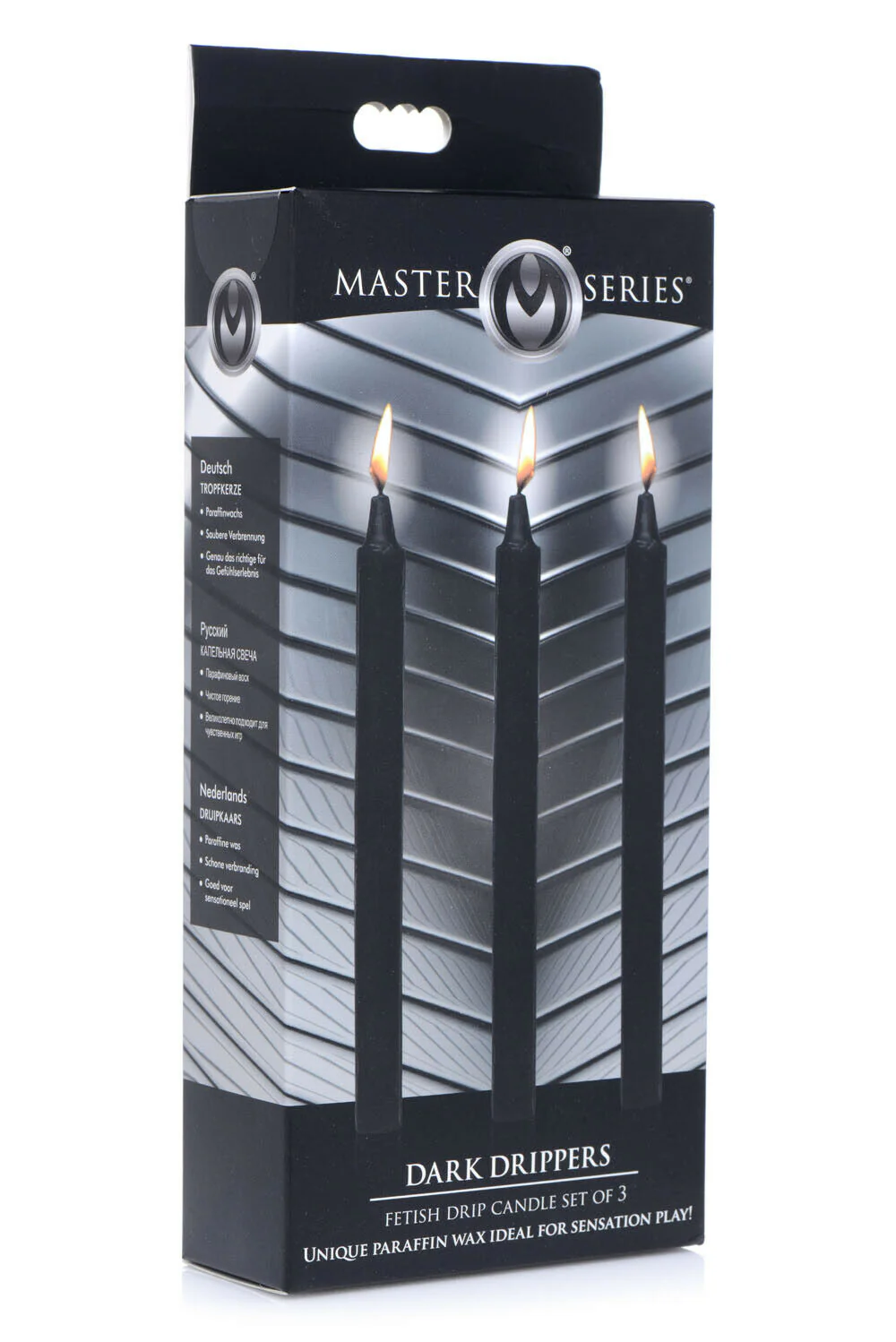 Master Series Dark Drippers Candles 3 Pack - Black - Image 2