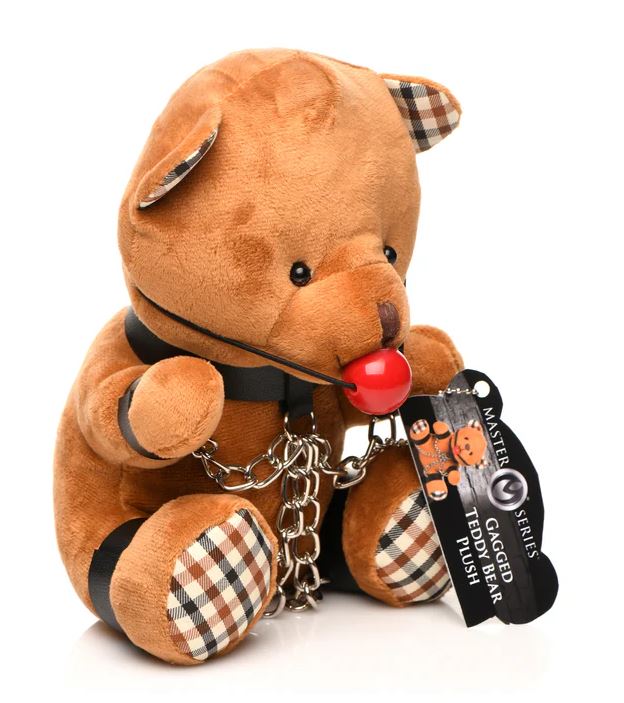 Master Series Gagged Teddy Plush Bear - Image 4