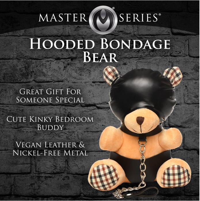 Master Series Hooded Plush Teddy Bear - Image 5