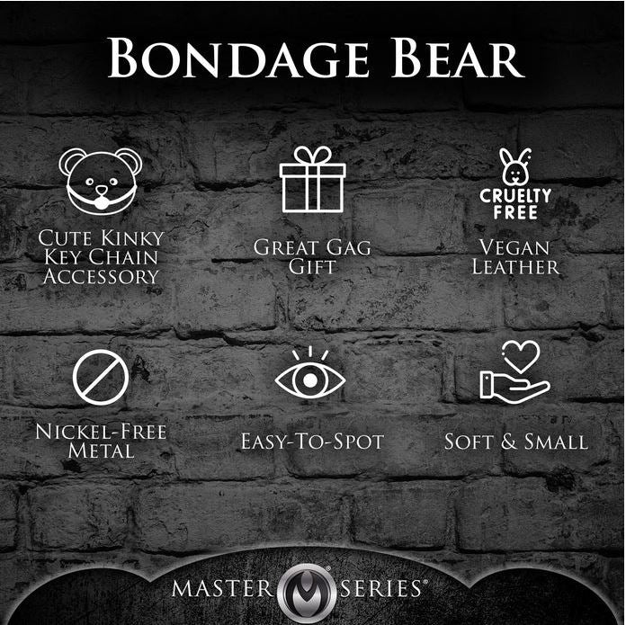 Master Series Hooded Plush Teddy Bear Keychain - Image 5